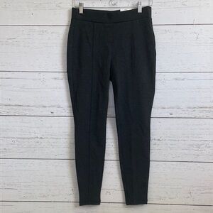 Style & Co. Mid Rise Dark Heathered Grey Ponte Pants/Leggings, size PM, NWT